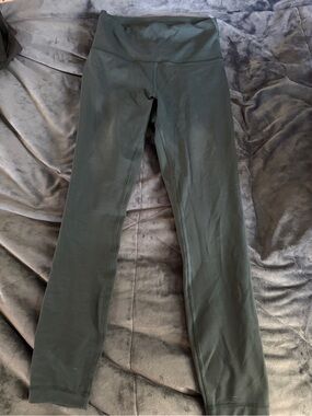 Wunder Train lululemon athletica High-Rise Full-Length Leggings in dark green